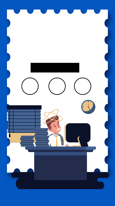 蓝色关爱身体健康请勿熬夜手机海报背景