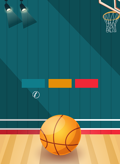 简约大气篮球社团招新宣传广告印刷海报背景