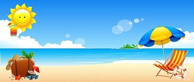 大暑来袭该如何应对漫画公众号首图背景