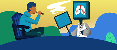 黄色卡通简约公众号首图背景