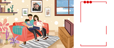 创意手绘世界家庭日公众号首图背景