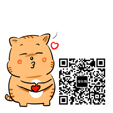 可爱卡通猫咪新媒体二维码背景