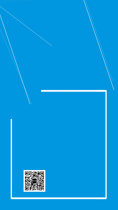 蓝色几何简约寻找最闪亮的你手机海报背景