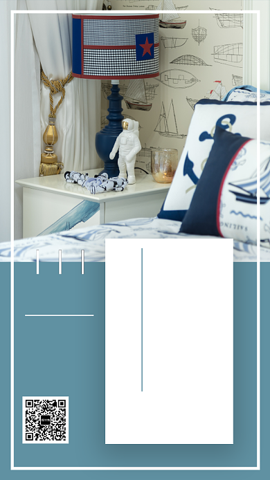 简约摄影小清新家居家具促销手机海报背景