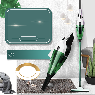 智能静音节能家电淘宝直通车图片背景