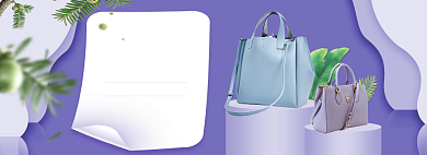 天猫女包秋季换新新品优惠淘宝banner背景