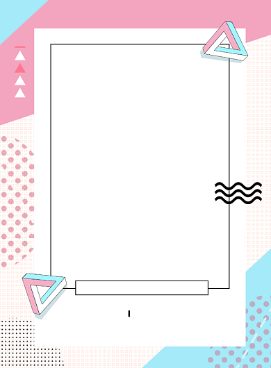 孟菲斯扁平化简约秋季促销广告宣传海报背景