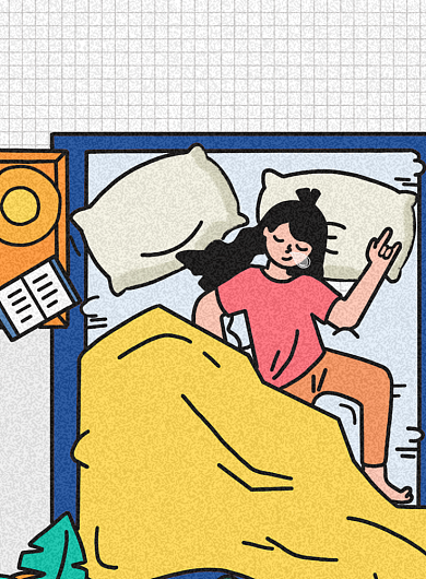 卡通手绘创意草莓音乐节印刷海报背景