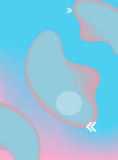 音乐节宣传蓝粉渐变简约清新印刷海报背景