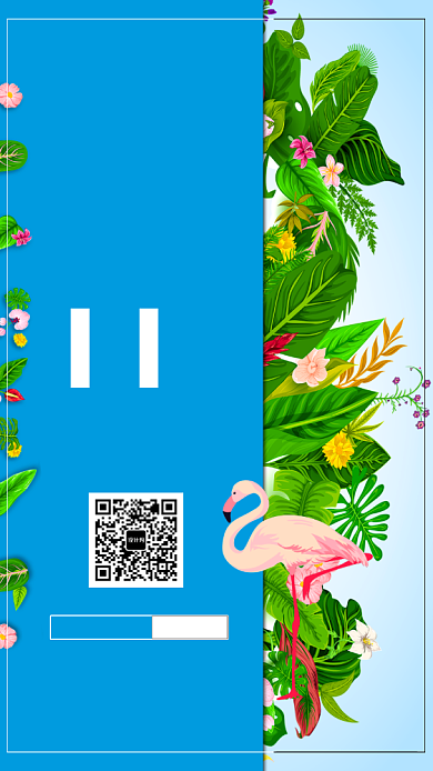 缤纷夏日促销海报背景