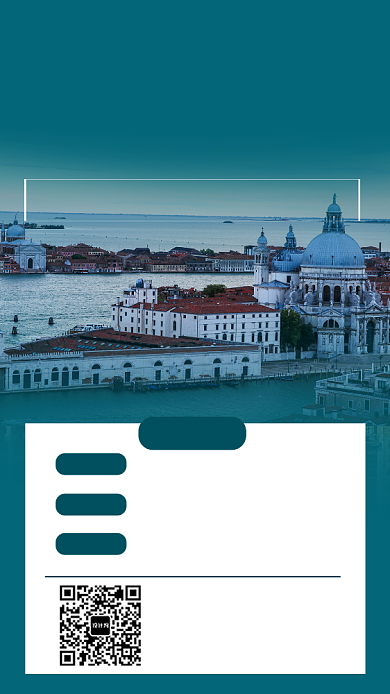 欧洲环球旅行宣传促销海报背景