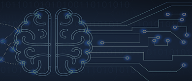 深蓝金融科技人工智能未来趋势首图背景