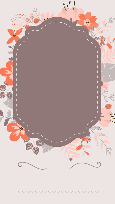 简约插画风约惠夏天促销海报背景