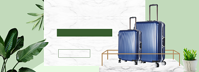 简约箱包促销BANNER背景