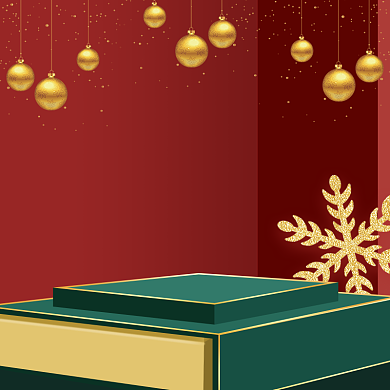 创意圣诞节商品优惠直通车背景