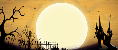 万圣节公众号首图背景