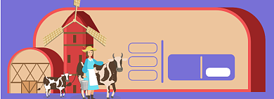 牛奶优惠券淘宝电商banner图背景