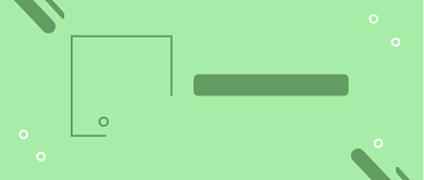 绿色清新租房公众号首图背景