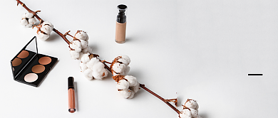 美妆培训韩式淡彩公众号首图背景