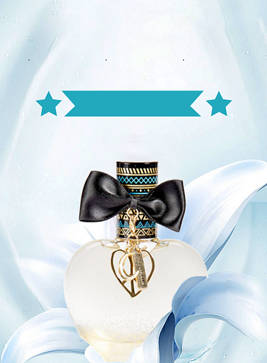 简约清新百合香水天然雅致印刷海报背景