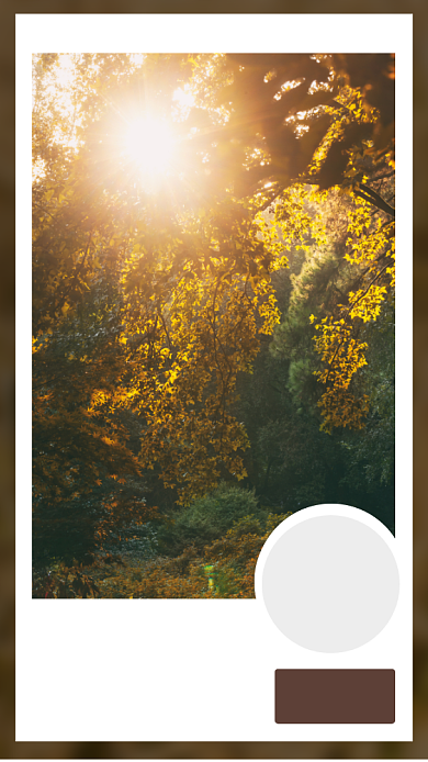 简约风二十四传统节气霜降手机海报背景