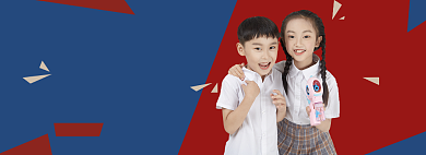 天猫童装制服上新活动淘宝banner背景