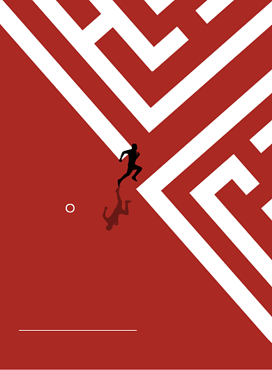 红色大气高考加油印刷海报背景