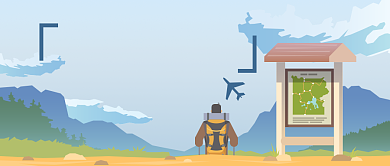 风景优美旅游模板微信公众号素材图片背景