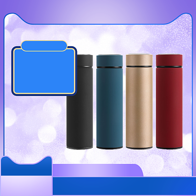 紫色蓝色年货节多色水杯直通车背景