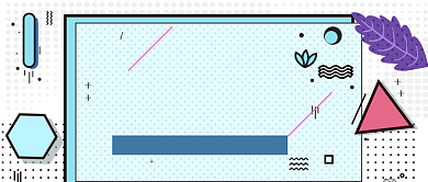 潮流时尚几何设计公众号首图背景