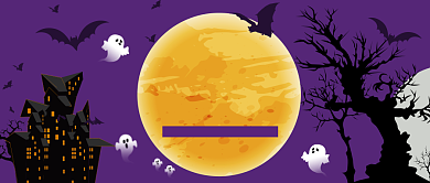 疯狂万圣节公众号首图背景