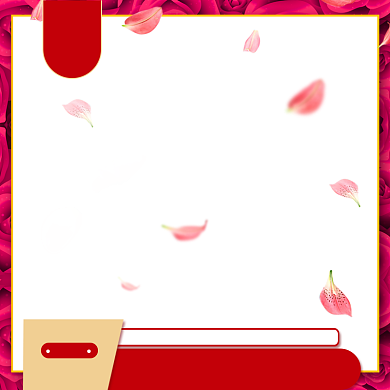 情人节玫瑰花瓣直通车主图背景