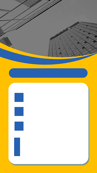 商务风年中工作总结简约手机海报背景