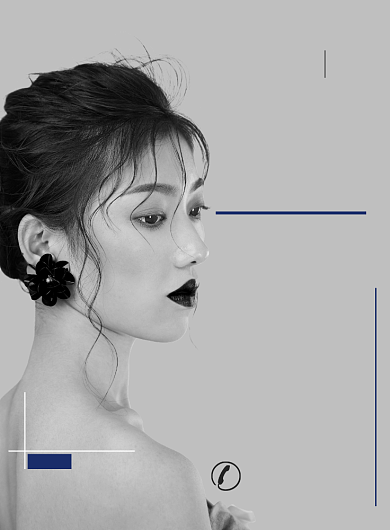 高端大气美容护肤印刷海报背景