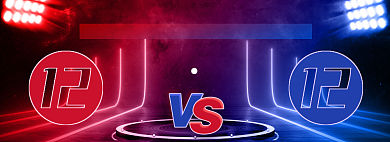 创意朋克风双十二banner背景