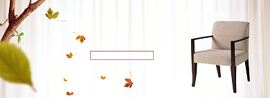 简约风格双十二椅子促销banner背景