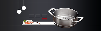 精致时尚铁锅banner背景