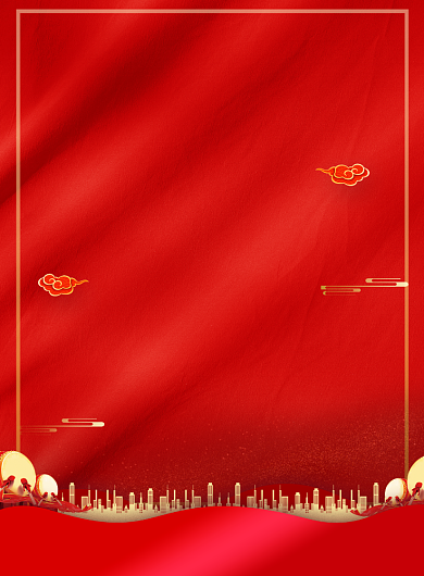 红色创意五四青年节印刷海报背景