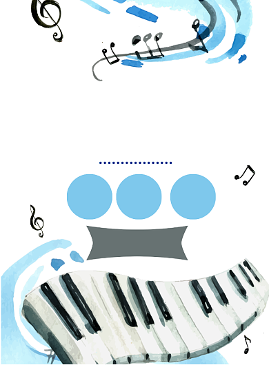 艺术水粉风社团招新印刷海报背景