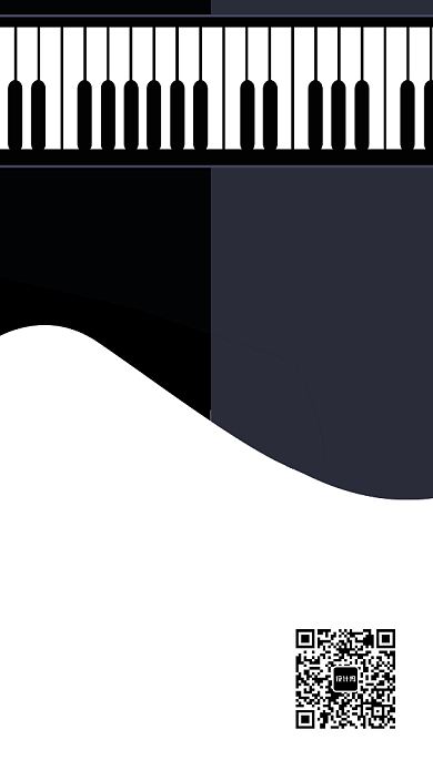 钢琴培训宣传海报背景