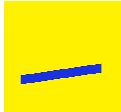 时尚潮人矩形斜体黄色简约朋友圈配图背景