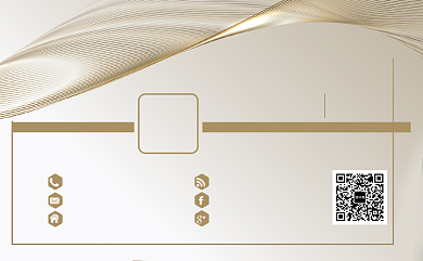 金色大气男士商务名片背景