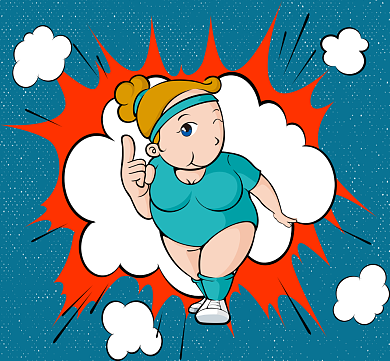 女孩惊不惊喜意不意外朋友圈封面背景