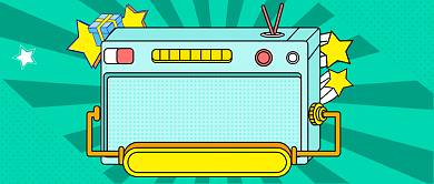 绿色波点底纹孟菲斯时尚潮流电商双十二微信公众号素材图片背景