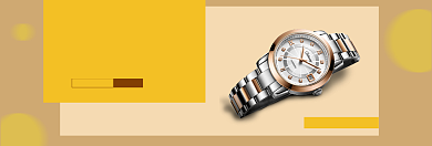 品质手表促销淘宝banner背景