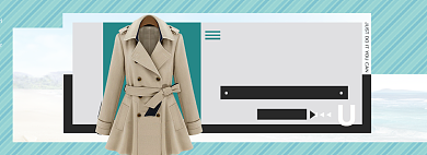 女装裙子连衣裙国潮促销特惠海报模版背景