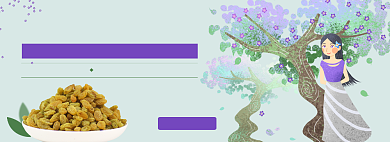 新疆葡萄干零食淘宝电商banner图背景