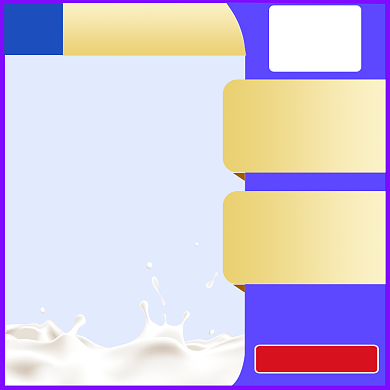 奶粉牛奶主图图标背景