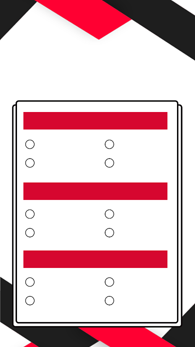 简约微商调查问卷手机海报背景
