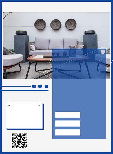 高端欧式家装宣传海报背景